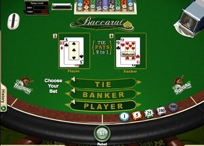 No download baccarat game