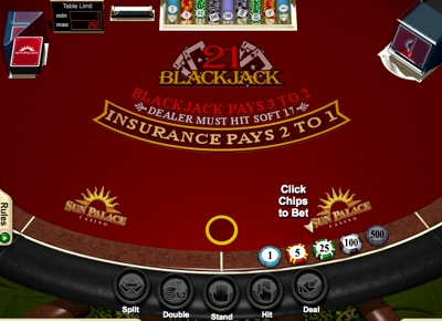 Slots Plus Flash Casino Blackjack Game