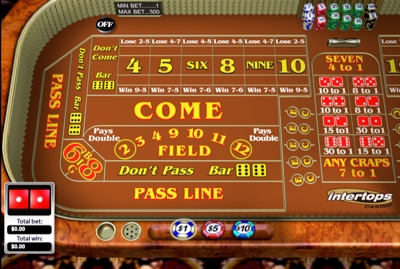 Casino Classic No Download Craps Game