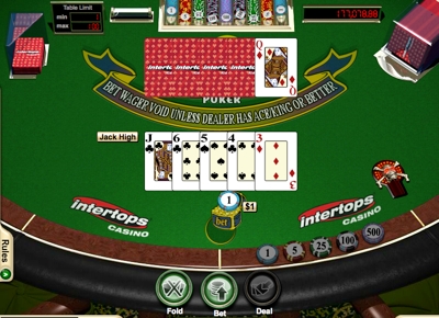 Casino Red Progressive Caribbean Poker No Download
